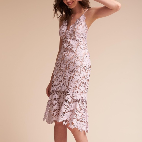 Anthropologie/BHLDN Marina Lace Overlay Dress - Picture 2 of 5